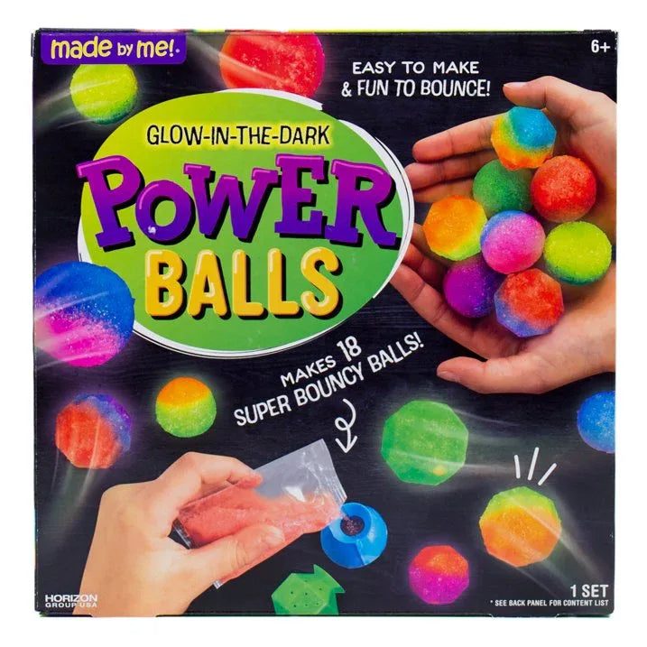 Wholesale Price with free shipping across the USA for Made By Me Glow-in-the-Dark Power Balls Craft Kit, Child, Ages 6+ - Manji Distributors