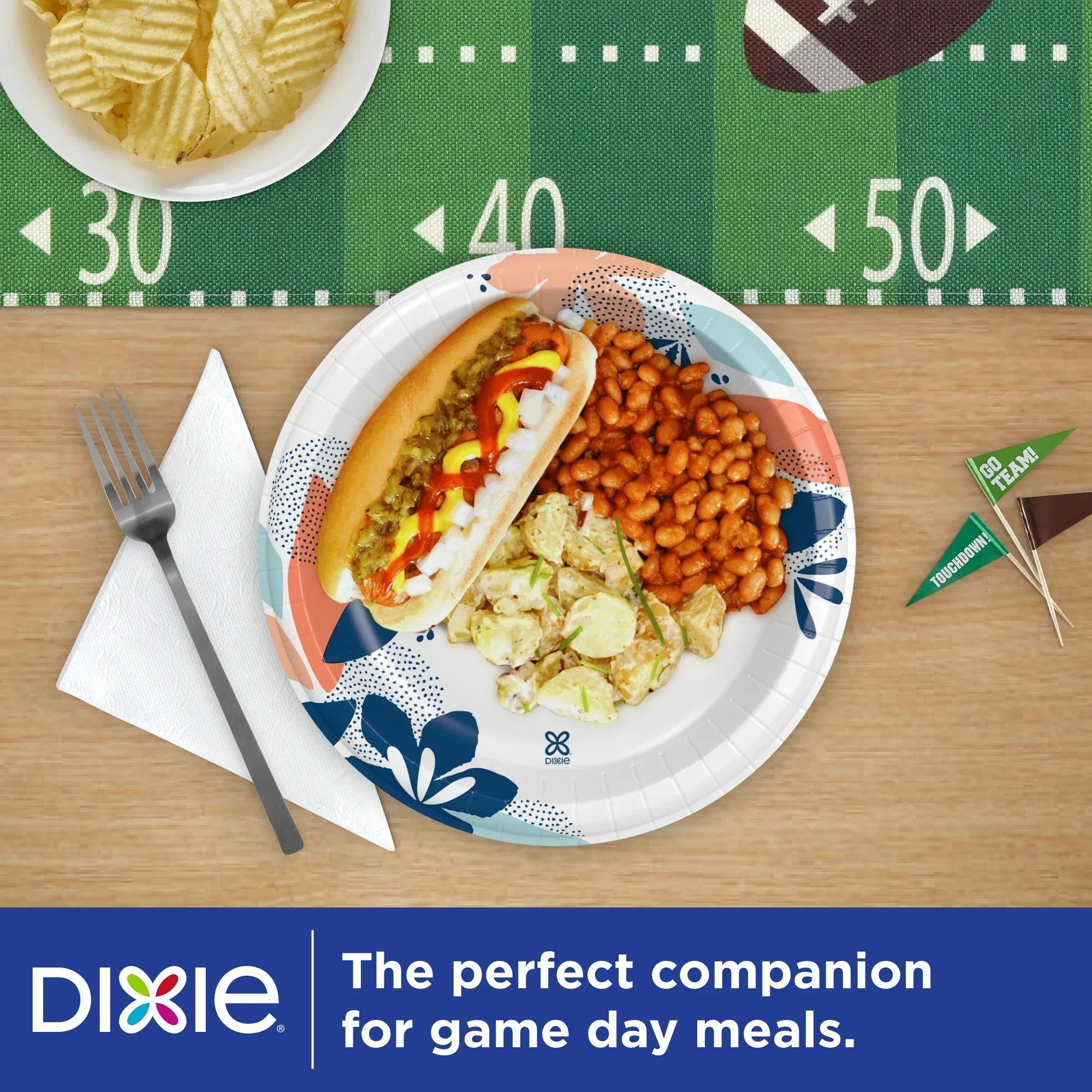 Wholesale Price with free shipping across the USA for Dixie Everyday Disposable Paper Plates, 10