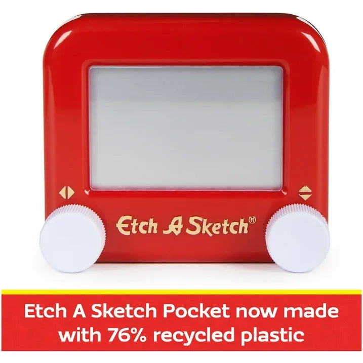 Wholesale Price with free shipping across the USA for Etch A Sketch Pocket, Sustainable Version - Manji Distributors