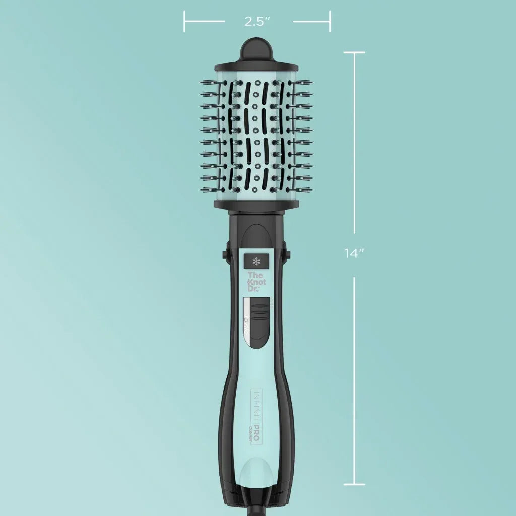 Wholesale Price with free shipping across the USA for Conair InfinitiPRO Knot Dr. All-in-One Medium Oval Hot Air Brush - Manji Distributors