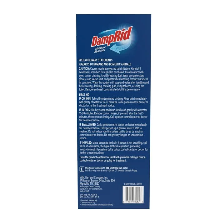 Wholesale Price with free shipping across the USA for DampRid Fragrance Free Hanging Moisture Absorber - Pack of 3 - Manji Distributors