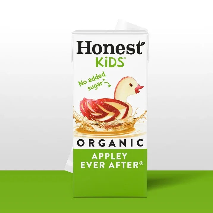 Wholesale Price with free shipping across the USA for (10 pack) Honest Kids Organic Appley Ever After Fruit Juice, 6 fl oz, 8 Juice Boxes - Manji Distributors