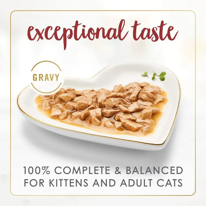 Wholesale Price with free shipping across the USA for (24 pack) Purina Fancy Feast Gravy Lovers Wet Cat Food, Beef in Gravy, 3 oz Can - Manji Distributors