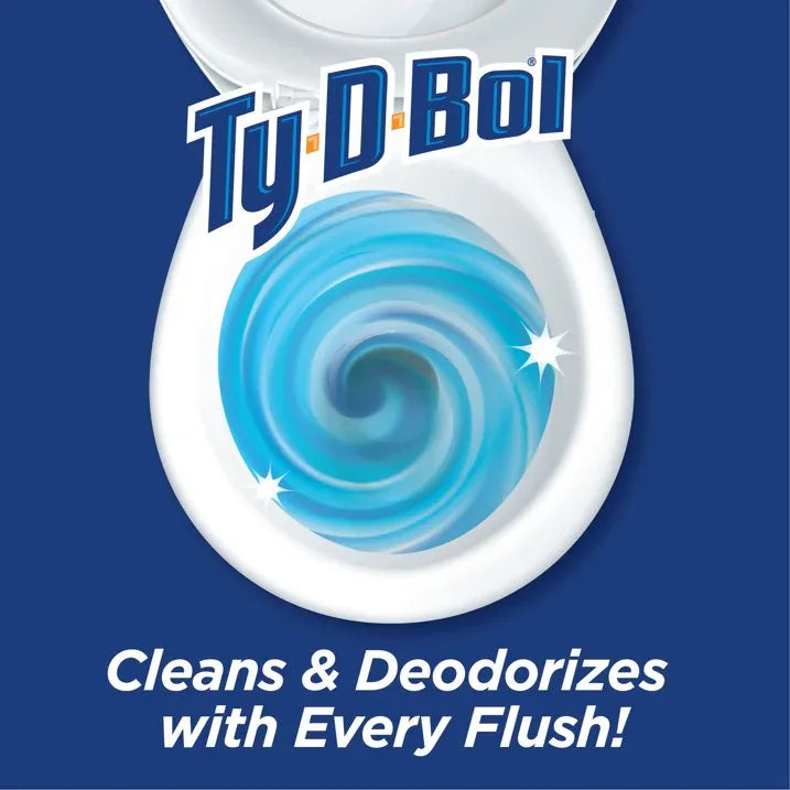 Wholesale Price with free shipping across the USA for Ty-D-Bol Bleach-Free Toilet Bowl Cleaner Tablets, 1.4 oz, 10 Pack - Manji Distributors