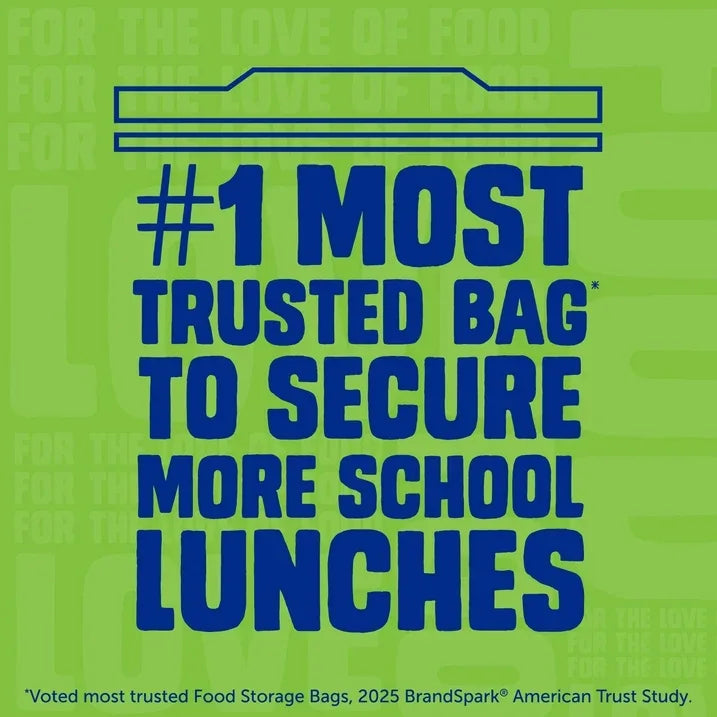 Wholesale Price with free shipping across the USA for Ziploc® Brand Sandwich Bags with EasyGuide™ Texture, Grip 'n Seal Technology™, 300 Count - Manji Distributors