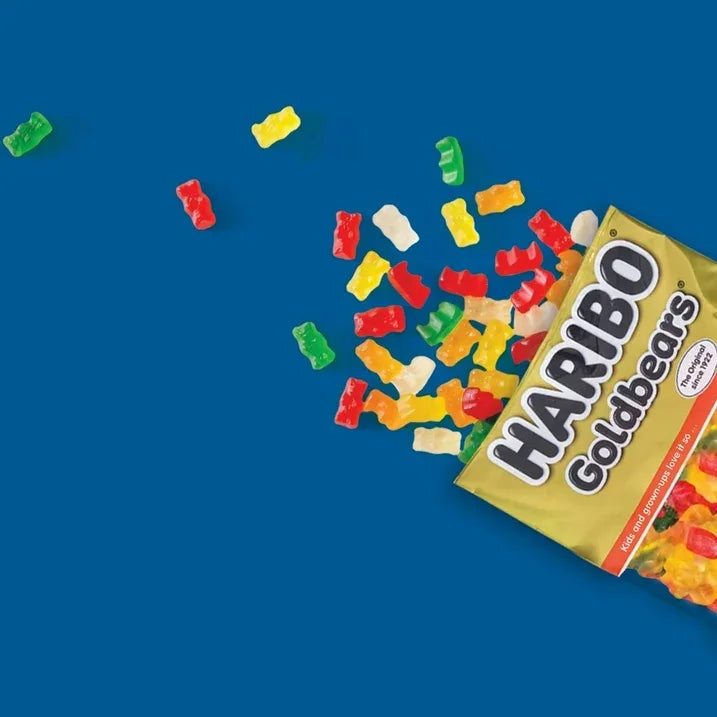 Wholesale Price with free shipping across the USA for HARIBO Goldbears Gummy Bears Original Assorted Fruit Flavor Candy Gummies, 28.8 oz, Bulk Party Size Bag - Manji Distributors