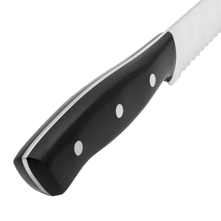 Wholesale Price with free shipping across the USA for Henckels Everpoint 8-in Triple Rivet Stainless Steel Bread Knife - Manji Distributors