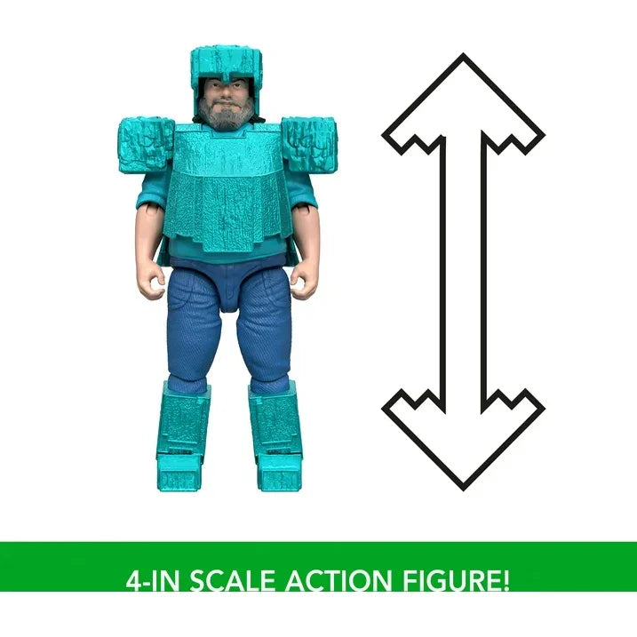 Wholesale Price with free shipping across the USA for Minecraft Man’s Best Wolf Pack with 2 Action Figures & 2 Accessories, Set Inspired by the Movie - Manji Distributors