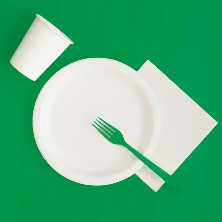 Wholesale Price with free shipping across the USA for (6 pack) Disposable Plastic Forks, Green, 24 Count, by Way To Celebrate - Manji Distributors