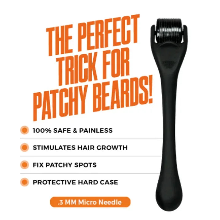 Wholesale Price with free shipping across the USA for Wild Willies Derma Roller for Patchy Beards, 1 Count - Manji Distributors