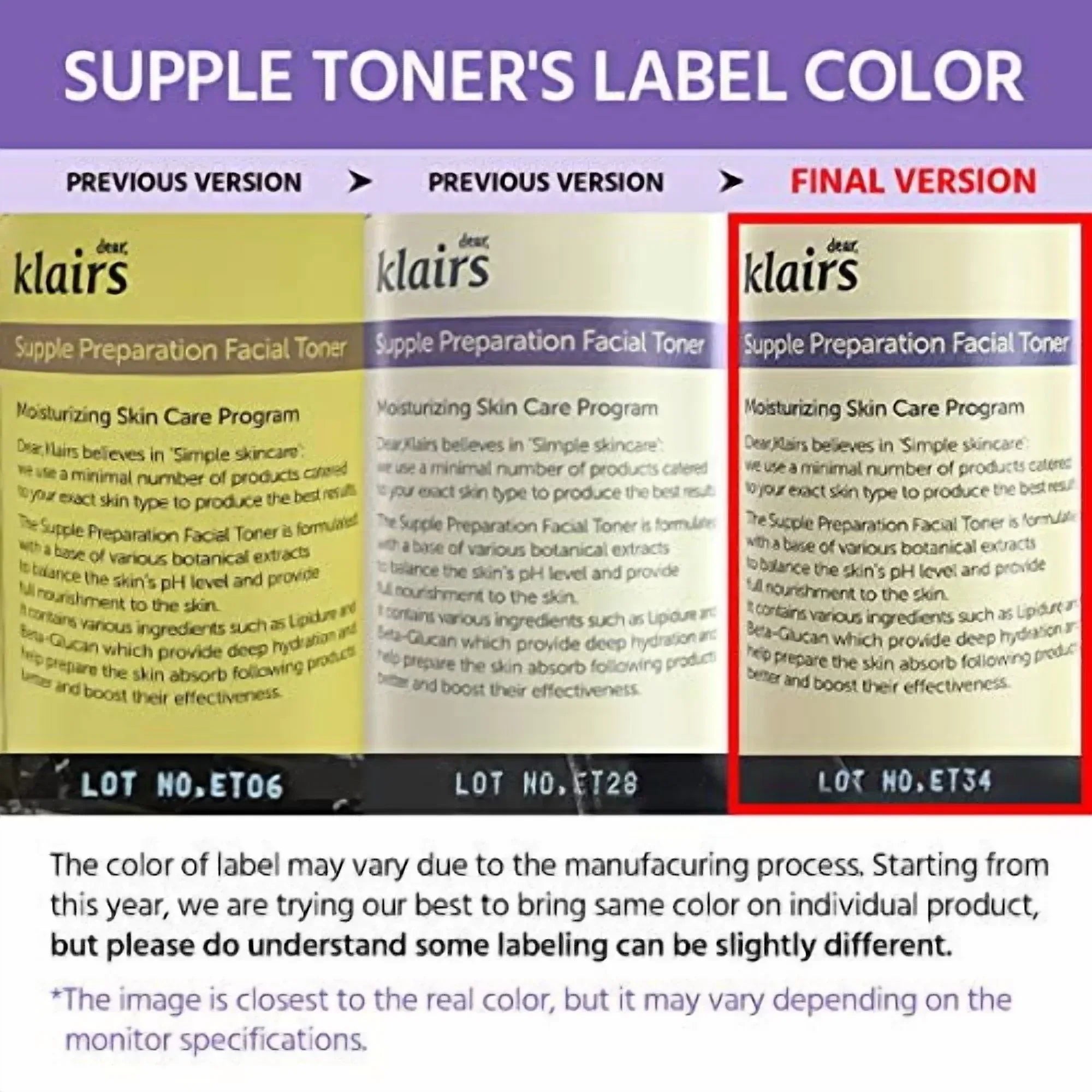 Wholesale Price with free shipping across the USA for [Dear Klairs] Supple Preparation Facial Toner 6.08 oz - Manji Distributors