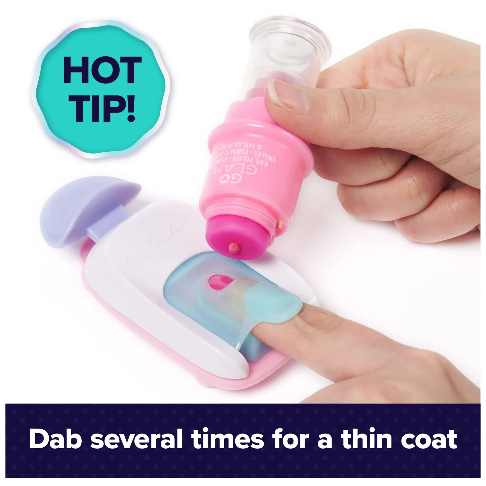 Wholesale Price with free shipping across the USA for Cool Maker, GO GLAM Nail Art Studio Stamper Toy, Nail Polish Applique (Packaging May Vary) - Manji Distributors