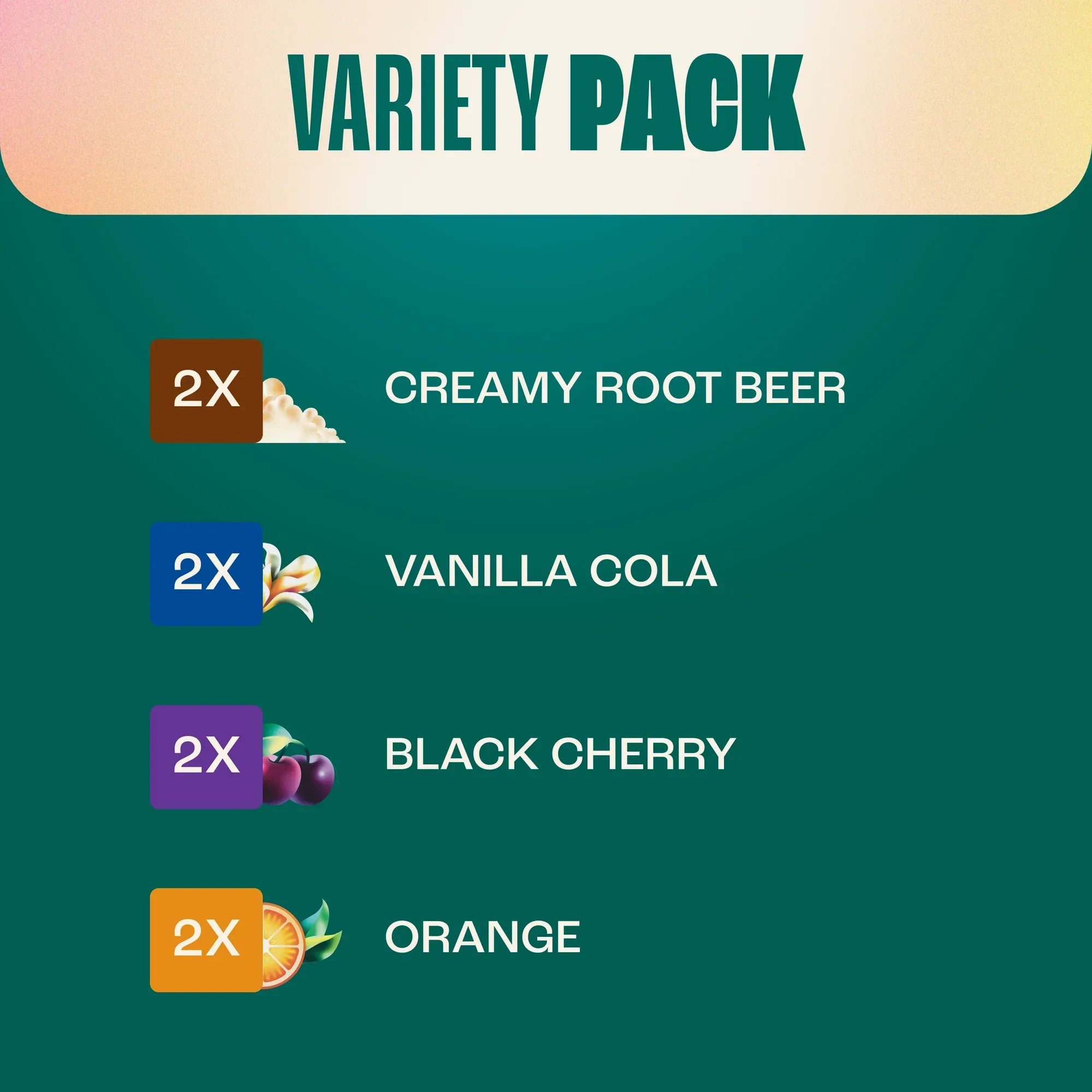 Wholesale Price with free shipping across the USA for Zevia Zero Sugar, 0 Calorie Variety Soda, 12 fl oz, 8 Pack Cans - Manji Distributors