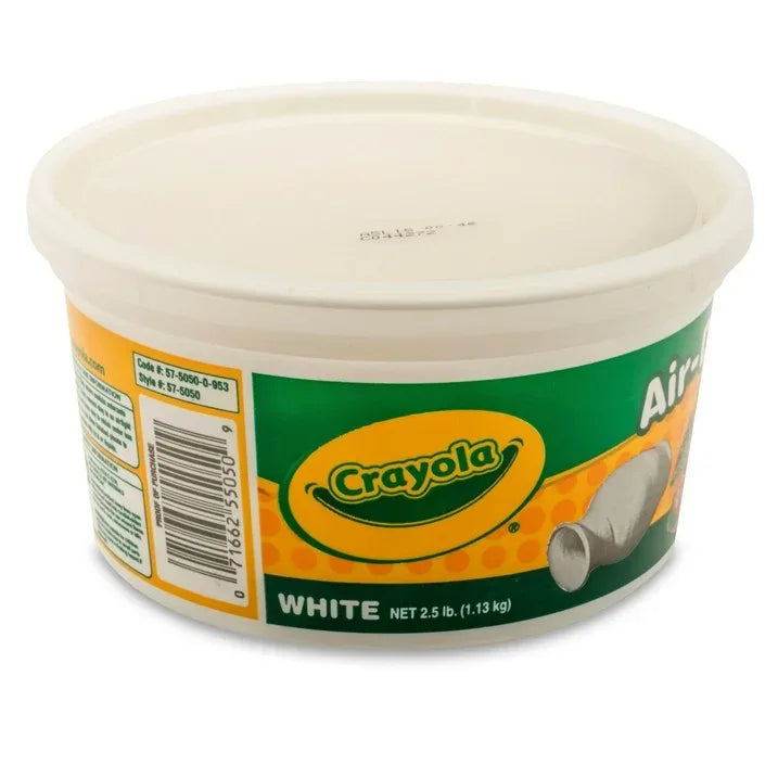 Wholesale Price with free shipping across the USA for Crayola Air Dry Clay Bucket, White, Clay for Kids, Arts & Crafts, School Supplies, Teacher Supplies - Manji Distributors