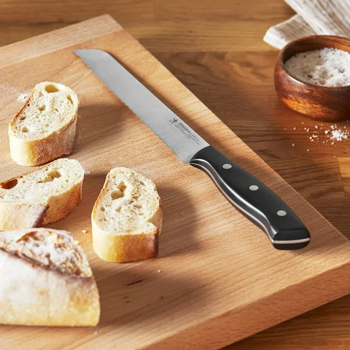Wholesale Price with free shipping across the USA for Henckels Everpoint 8-in Triple Rivet Stainless Steel Bread Knife - Manji Distributors