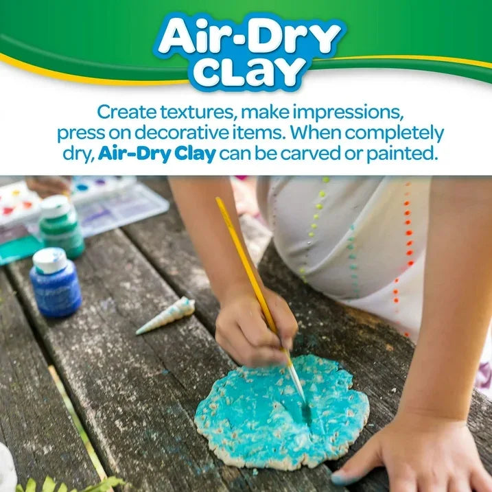 Wholesale Price with free shipping across the USA for Crayola Air Dry Clay Bucket, White, Clay for Kids, Arts & Crafts, School Supplies, Teacher Supplies - Manji Distributors