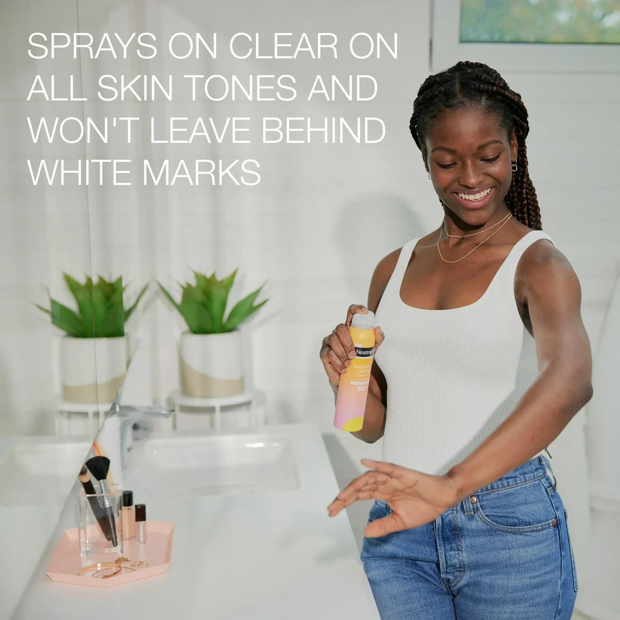 Wholesale Price with free shipping across the USA for Neutrogena Invisible Daily Defense Travel Sunscreen Spray, SPF 60, 5 fl oz - Manji Distributors