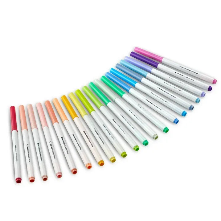 Wholesale Price with free shipping across the USA for Crayola Supertips Pastel Markers (20ct), Washable Cute Markers, School Supplies, Bullet Journaling, Aesthetic Gift for Kids, Ages 4+ - Manji Distributors