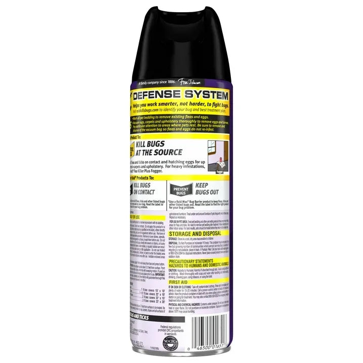 Wholesale Price with free shipping across the USA for (2 pack) Raid Flea Killer Plus Carpet & Room Spray, Bug Spray Kills Fleas & Flea Eggs, 16 oz - Manji Distributors