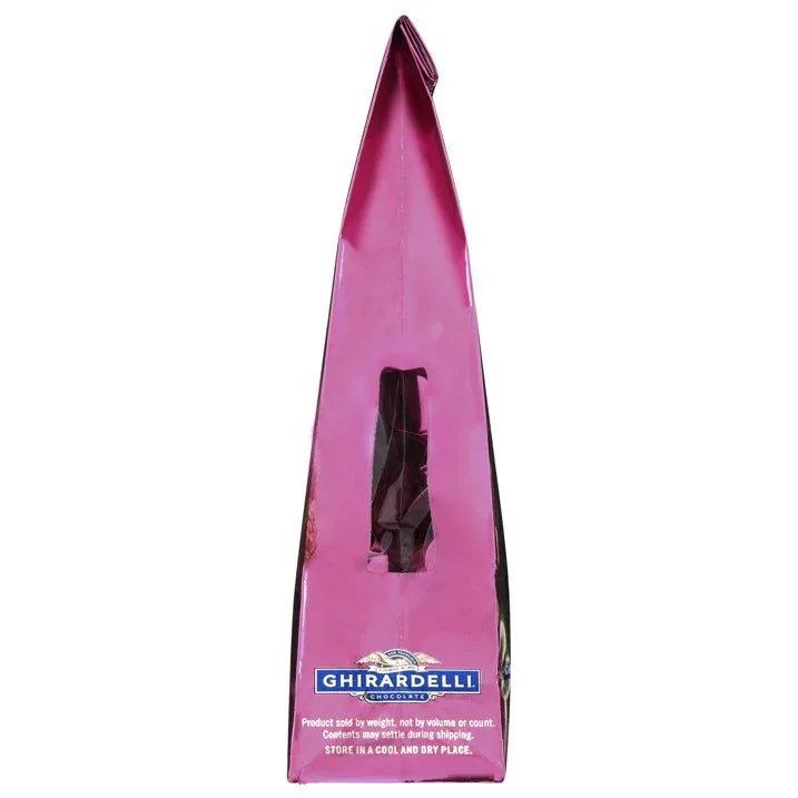 Wholesale Price with free shipping across the USA for GHIRARDELLI Dark Chocolate Candy SQUARES with Raspberry Filling, 5.32 oz Bag - Manji Distributors