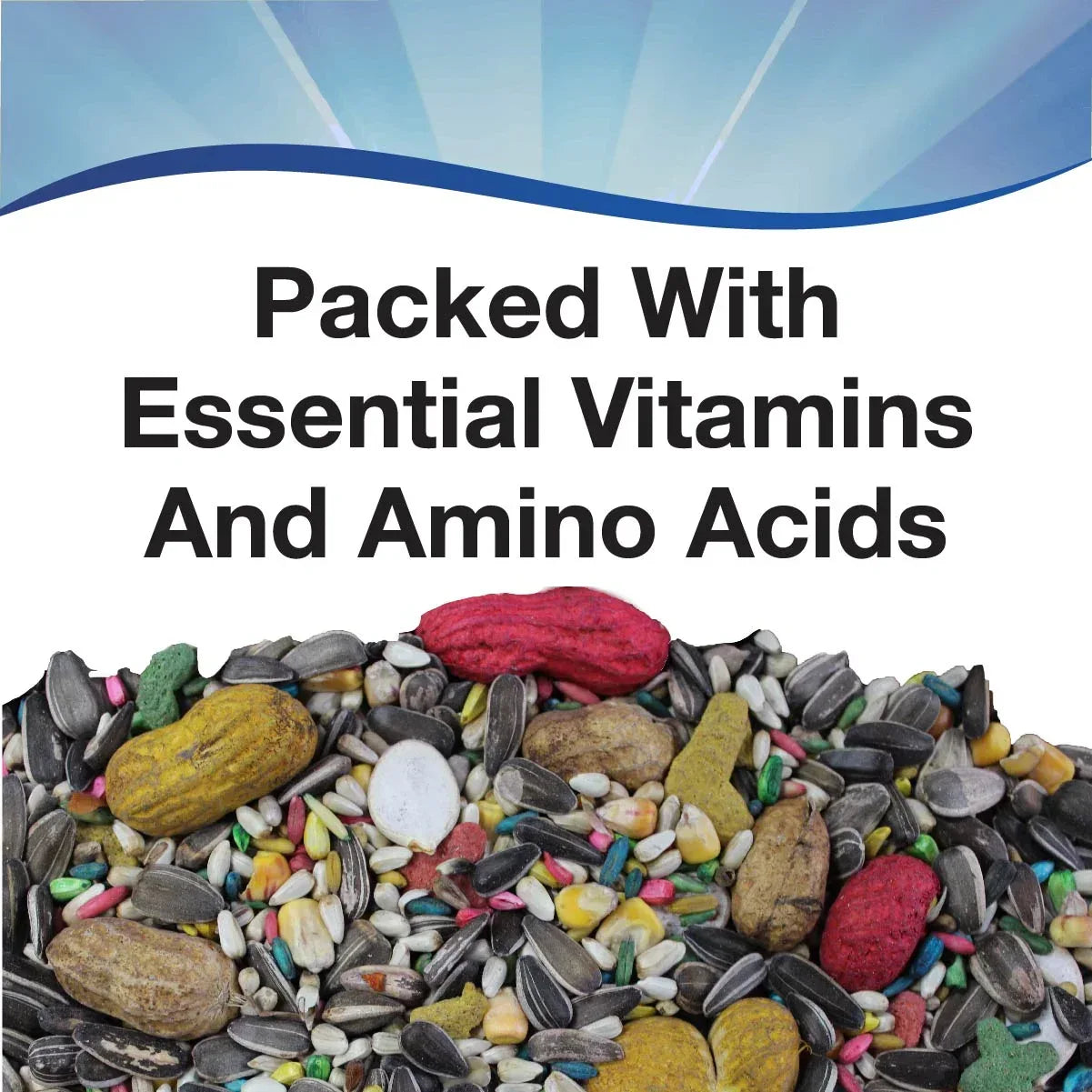 Wholesale Price with free shipping across the USA for 3-D Pet Products Premium Parrot Bird Food, Seeds, 4 lb. Stay Fresh Jar - Manji Distributors