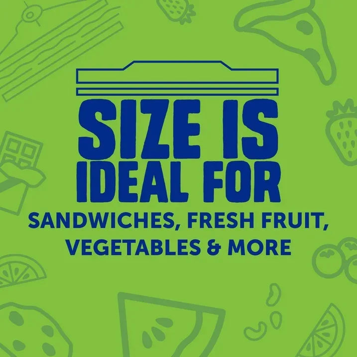 Wholesale Price with free shipping across the USA for Ziploc® Brand Sandwich Bags with EasyGuide™ Texture, Grip 'n Seal Technology™, 300 Count - Manji Distributors