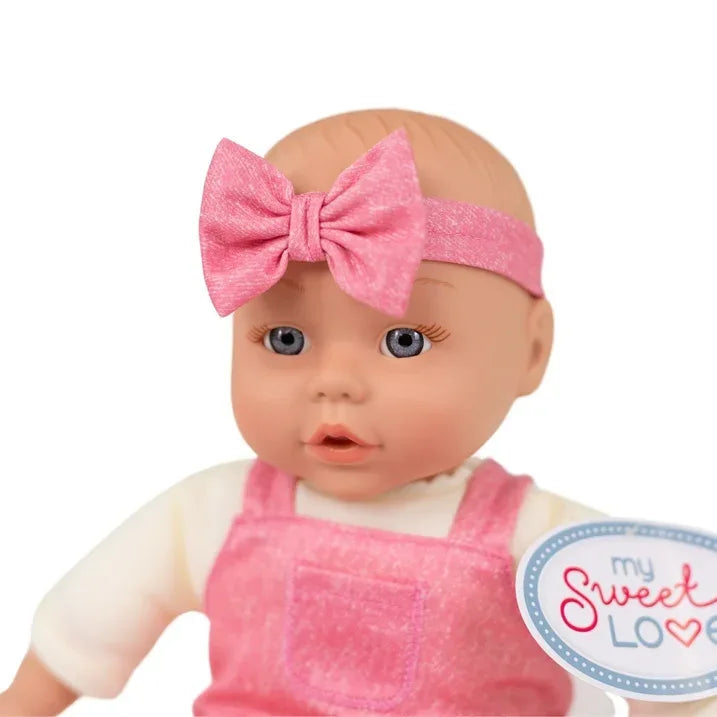 Wholesale Price with free shipping across the USA for My Sweet Love 12-inch Soft Baby Doll, Rose Pink Outfit - Manji Distributors
