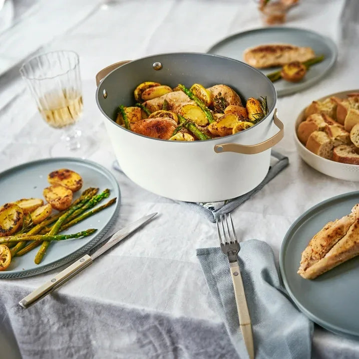 Wholesale Price with free shipping across the USA for Beautiful 10 in 1, 6 Qt Electric Multi-Cooker, White Icing by Drew Barrymore - Manji Distributors