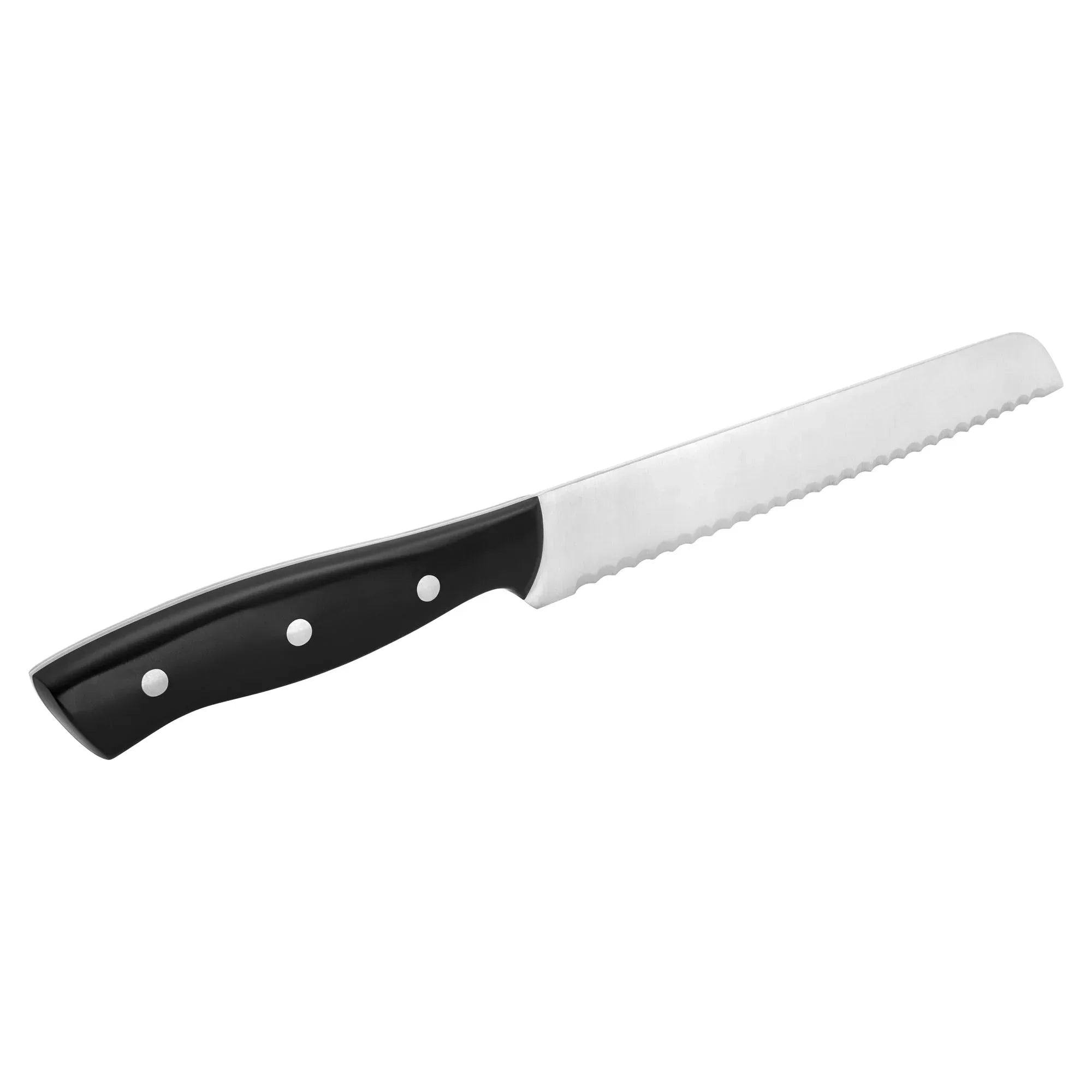 Wholesale Price with free shipping across the USA for Henckels Everpoint 8-in Triple Rivet Stainless Steel Bread Knife - Manji Distributors