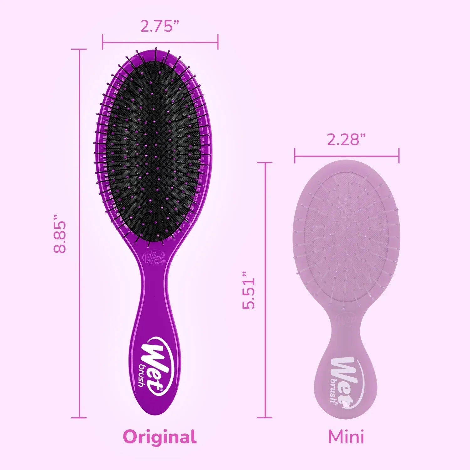 Wholesale Price with free shipping across the USA for Wet Brush® The Original Detangler® - Purple - Less Breakage - Manji Distributors
