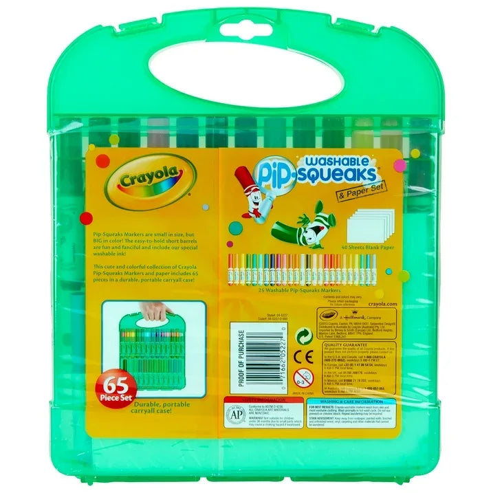 Wholesale Price with free shipping across the USA for Crayola Pip Squeaks Washable Markers Set, Arts and Crafts Set, Gift for Kids, Ages 4, 5, 6, 7 - Manji Distributors