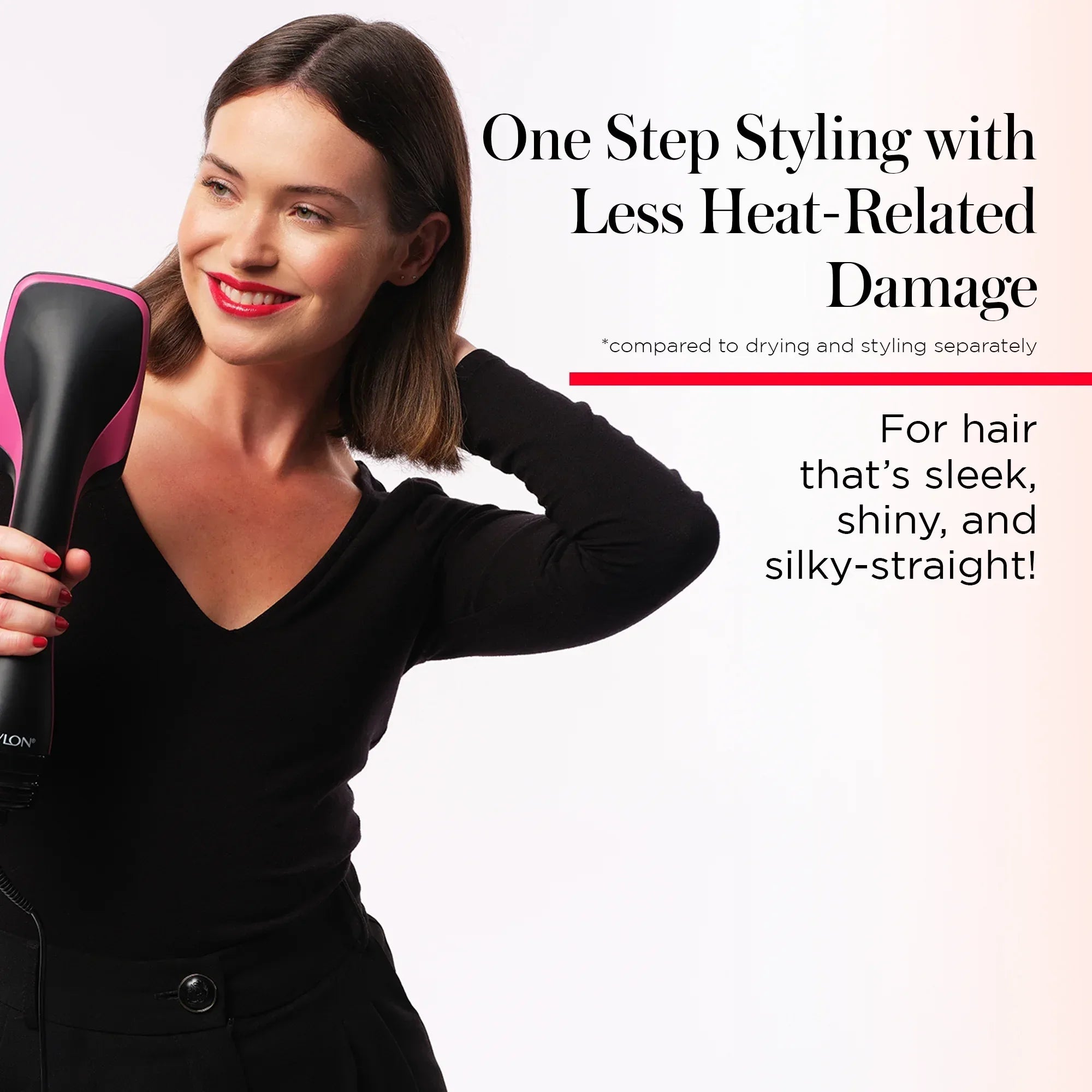 Wholesale Price with free shipping across the USA for Revlon One-Step Hair Dryer and Styler, Black - Manji Distributors