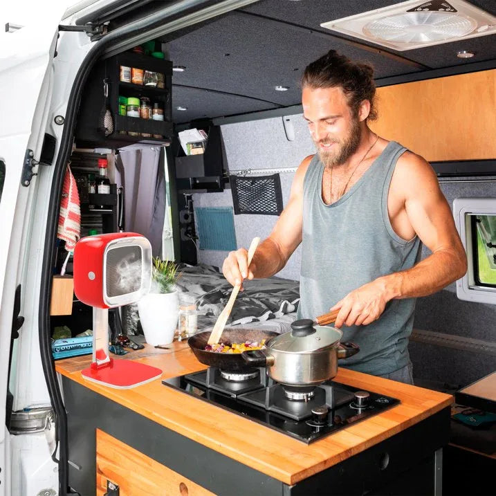 Wholesale Price with free shipping across the USA for Voom AirVac Portable Range Hood, 3 Speed Kitchen Exhaust Fan, Low Noise, LED Lights - Manji Distributors