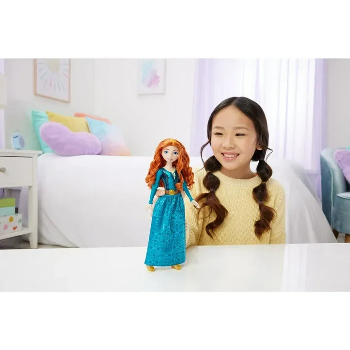 Wholesale Price with free shipping across the USA for Disney Princess Merida Fashion Doll with Red Hair, Blue Eyes & Hair Accessory, Sparkling Look - Manji Distributors