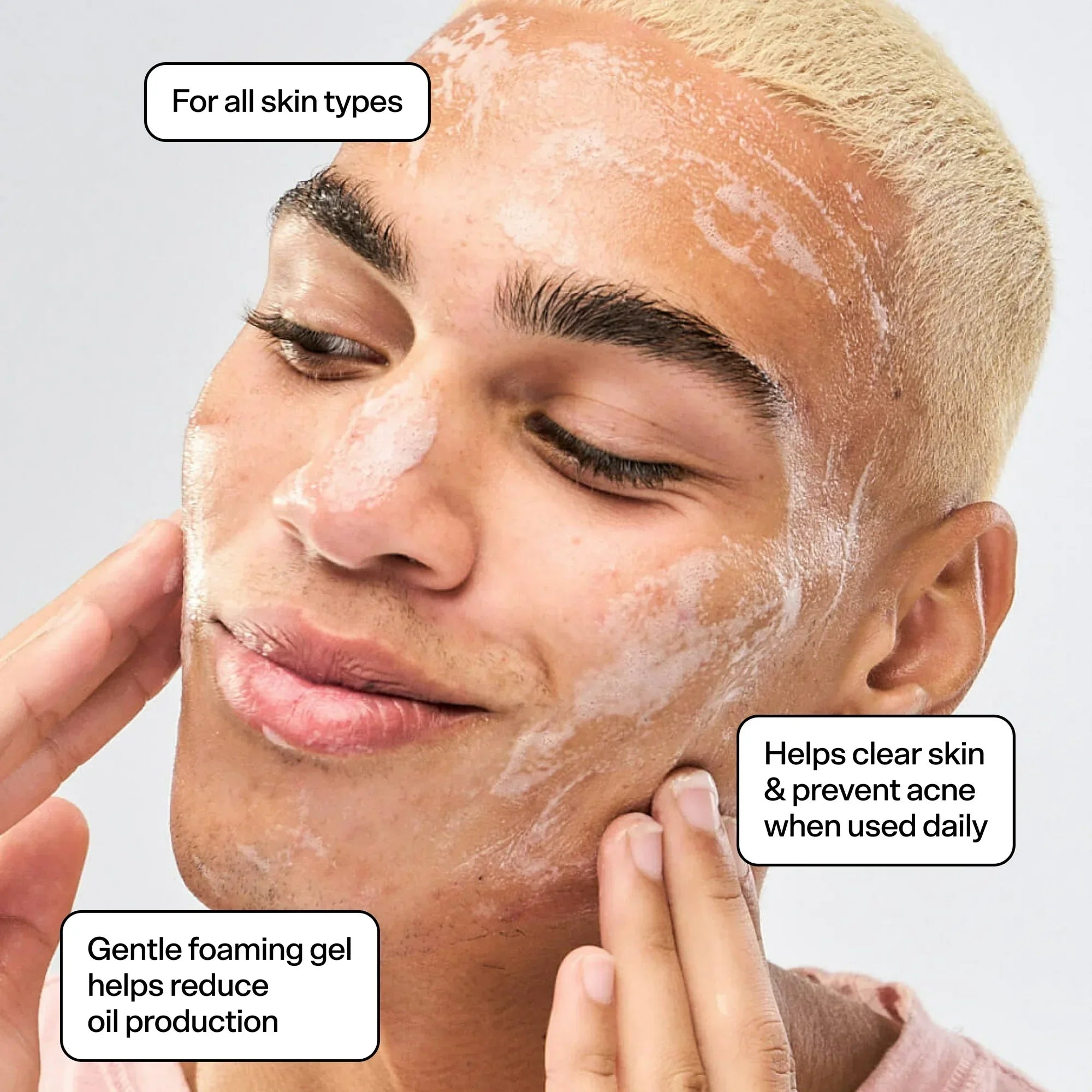 Wholesale Price with free shipping across the USA for Bubble Skincare 3-Step Hydrating Routine Bundle, for Normal to Dry Skin, Unisex, Set of 3 - Manji Distributors