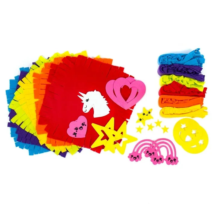 Wholesale Price with free shipping across the USA for Made by Me Easy-to-Knot Quilt Making Kit, Art & Craft Kit for Boys & Girls, Child, Ages 6+ - Manji Distributors