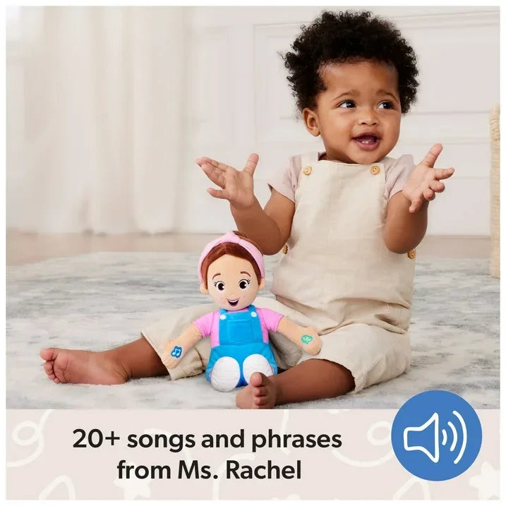 Wholesale Price with free shipping across the USA for Ms. Rachel Official Speak & Sing 16-Inch Plush Doll for Ages 6 Months to 3+ Years - Manji Distributors