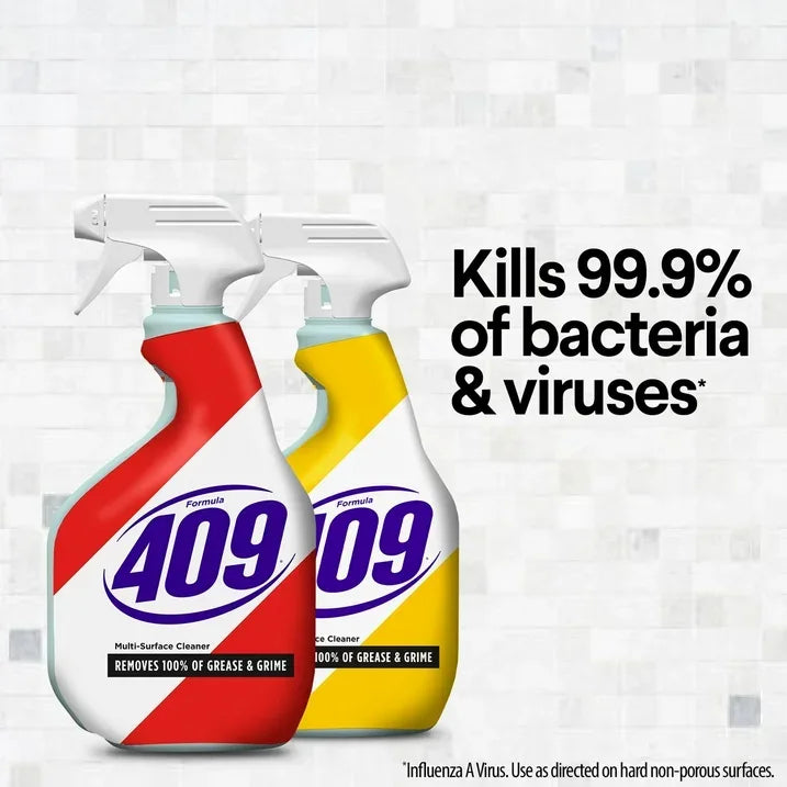 Wholesale Price with free shipping across the USA for Formula 409 Multi-Surface Cleaner Spray, Lemon Fresh, 32 fl oz - Manji Distributors