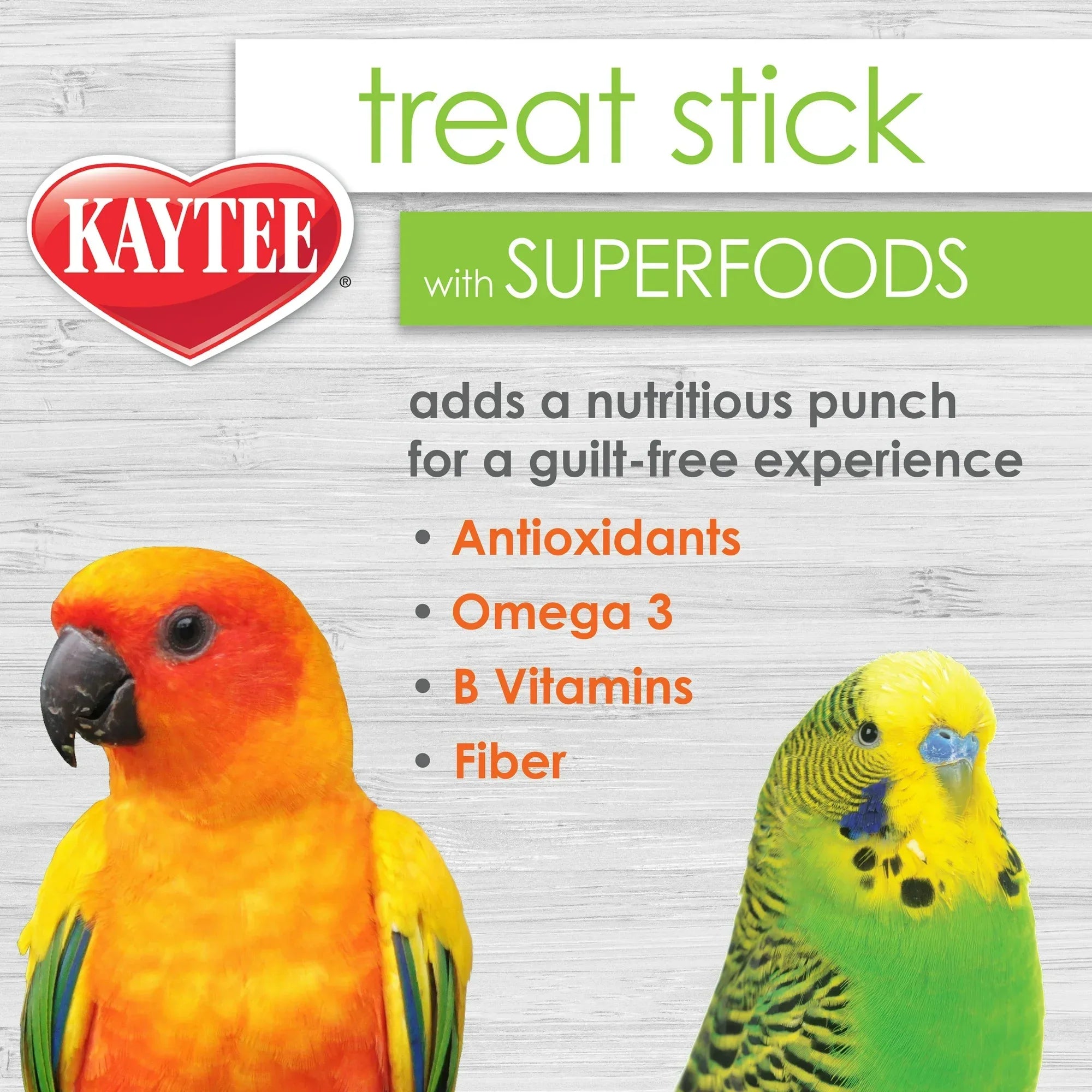 Wholesale Price with free shipping across the USA for Kaytee Avian Superfood Treat Stick, Blueberry, 5.5 ounces - Manji Distributors