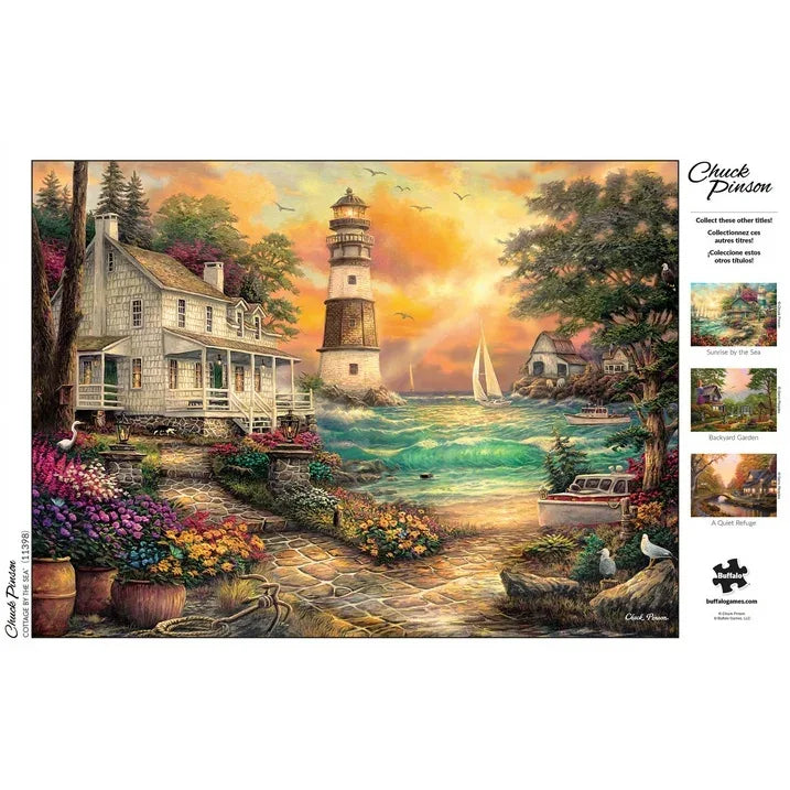 Wholesale Price with free shipping across the USA for Buffalo Games Chuck Pinson Jigsaw Puzzles, Paperboard, 1000 Piece - Manji Distributors
