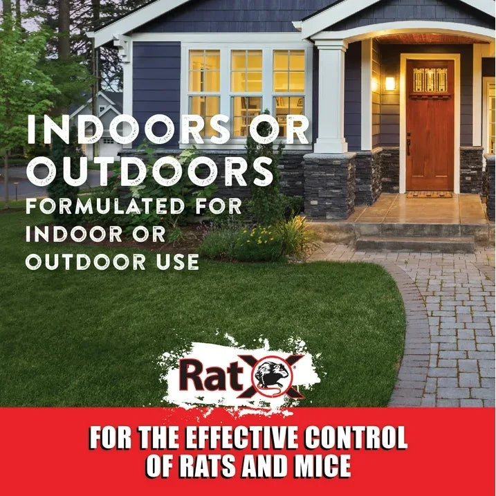 Wholesale Price with free shipping across the USA for RatX Rodent Control Pellets, Rat and Mouse Killer, 18 oz - Manji Distributors