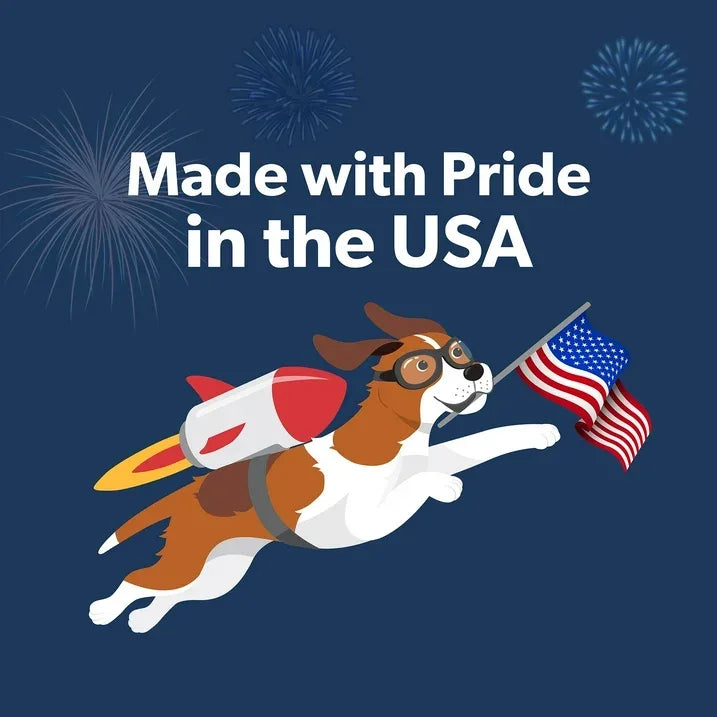 Wholesale Price with free shipping across the USA for Lumabone Real Bacon Durable Wishbone Dog Chew Toy, Medium - Manji Distributors