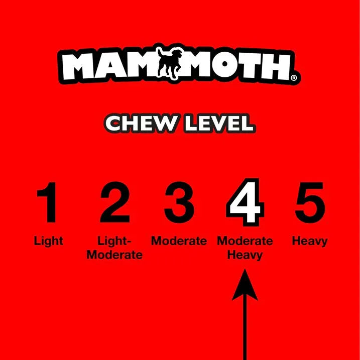 Wholesale Price with free shipping across the USA for Mammoth Flossy Chews Cottonblend 3 Knot Tug with 4