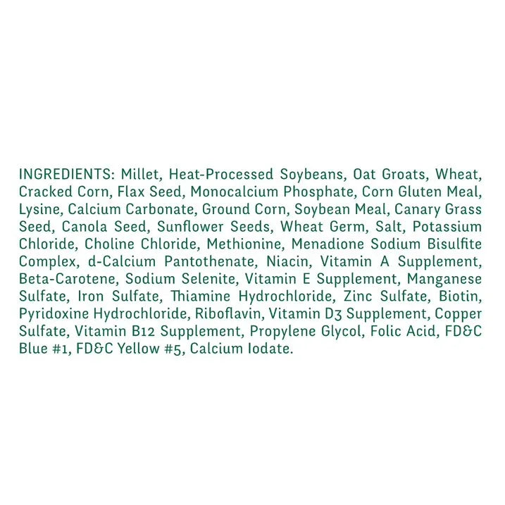 Wholesale Price with free shipping across the USA for Wild Harvest Advanced Nut Diet, for Parakeets, 4.5 lbs - Manji Distributors