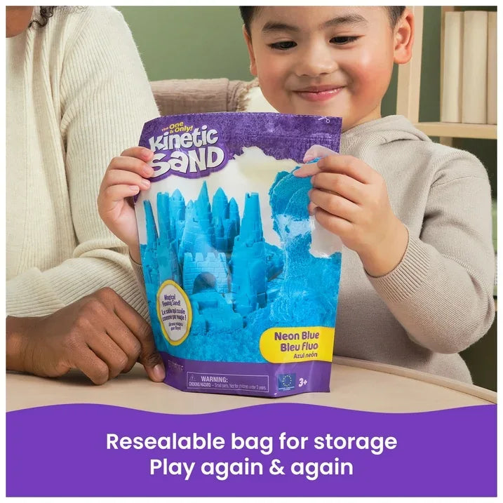 Wholesale Price with free shipping across the USA for Kinetic Sand, 2lbs Blue Play Sand, Moldable Sensory Toys for Kids, Resealable Bag (Packaging May Vary), for Ages 3 and up - Manji Distributors