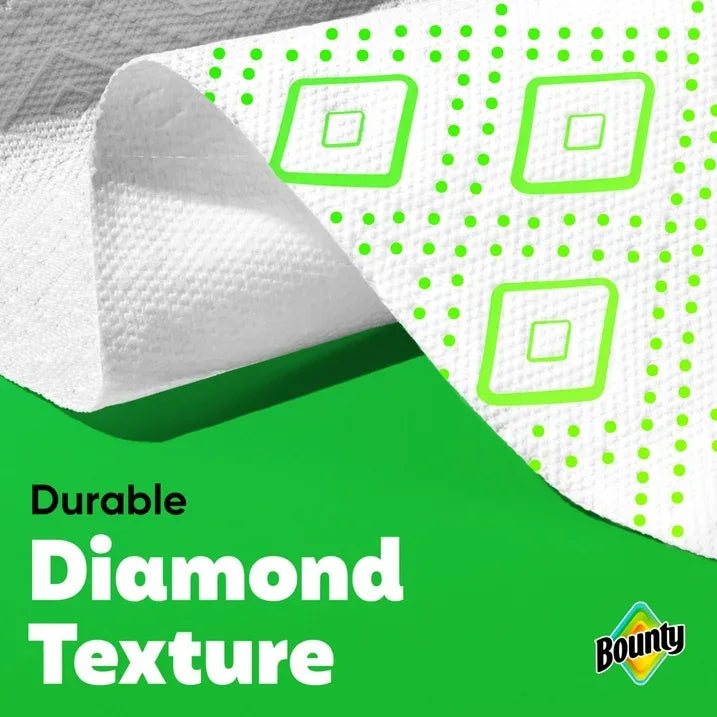 Wholesale Price with free shipping across the USA for Bounty Paper Towels Full Sheet White, 4 Triple Rolls, 75 Sheets Per Roll - Manji Distributors