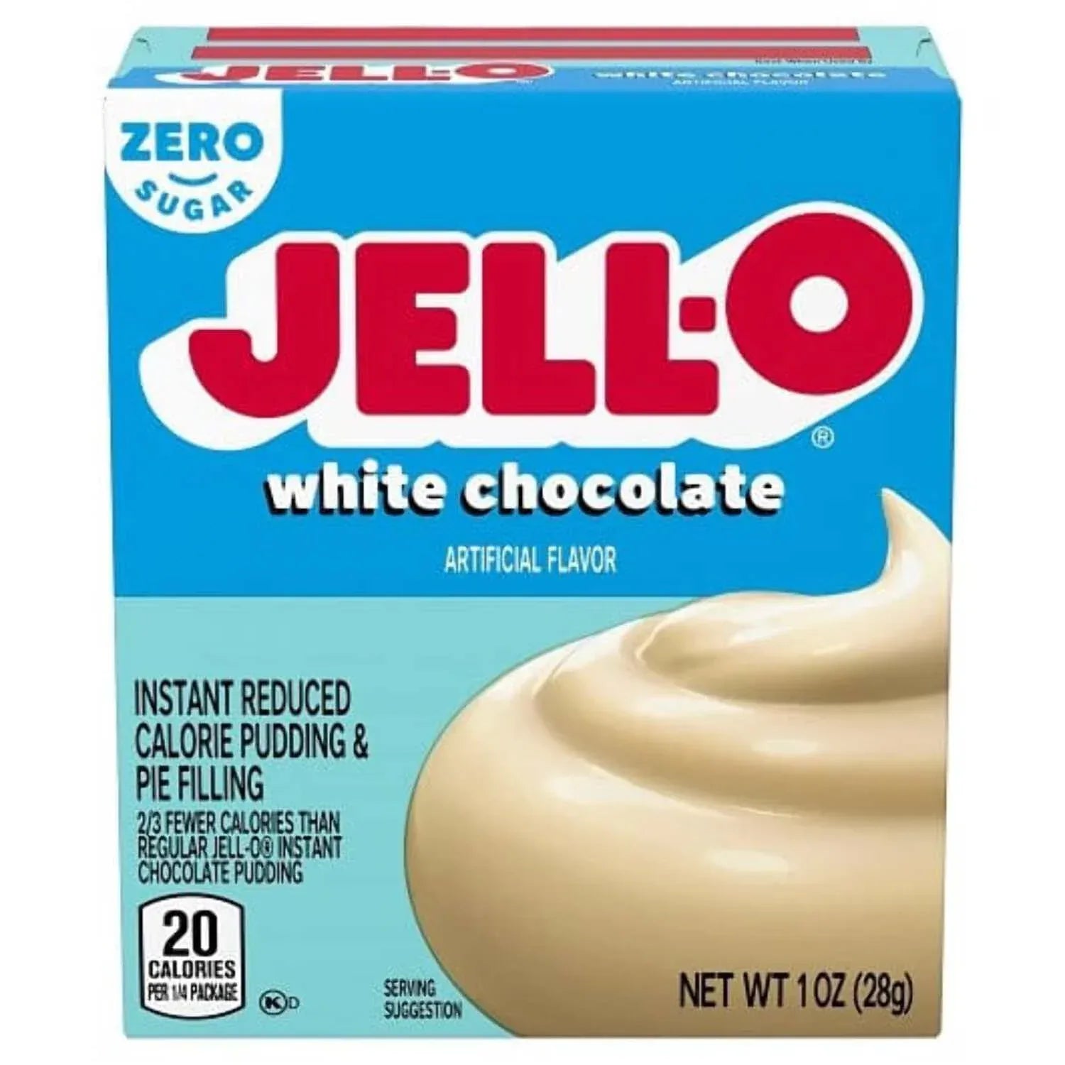 Wholesale Price with free shipping across the USA for (24 pack) Jell-O Butterscotch Zero Sugar Instant Reduced Calorie Pudding & Pie Filling Mix, 1 oz Box - Manji Distributors