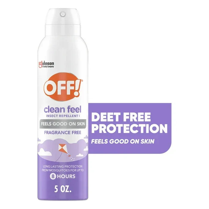 Wholesale Price with free shipping across the USA for OFF! CLEAN FEEL CAMP AEROSOL PICARIDIN 5OZ 1PK + OFF! CLEAN FEEL CAMP LIQUID SPRAY OFF PICARIDIN 4OZ 1PK - Manji Distributors