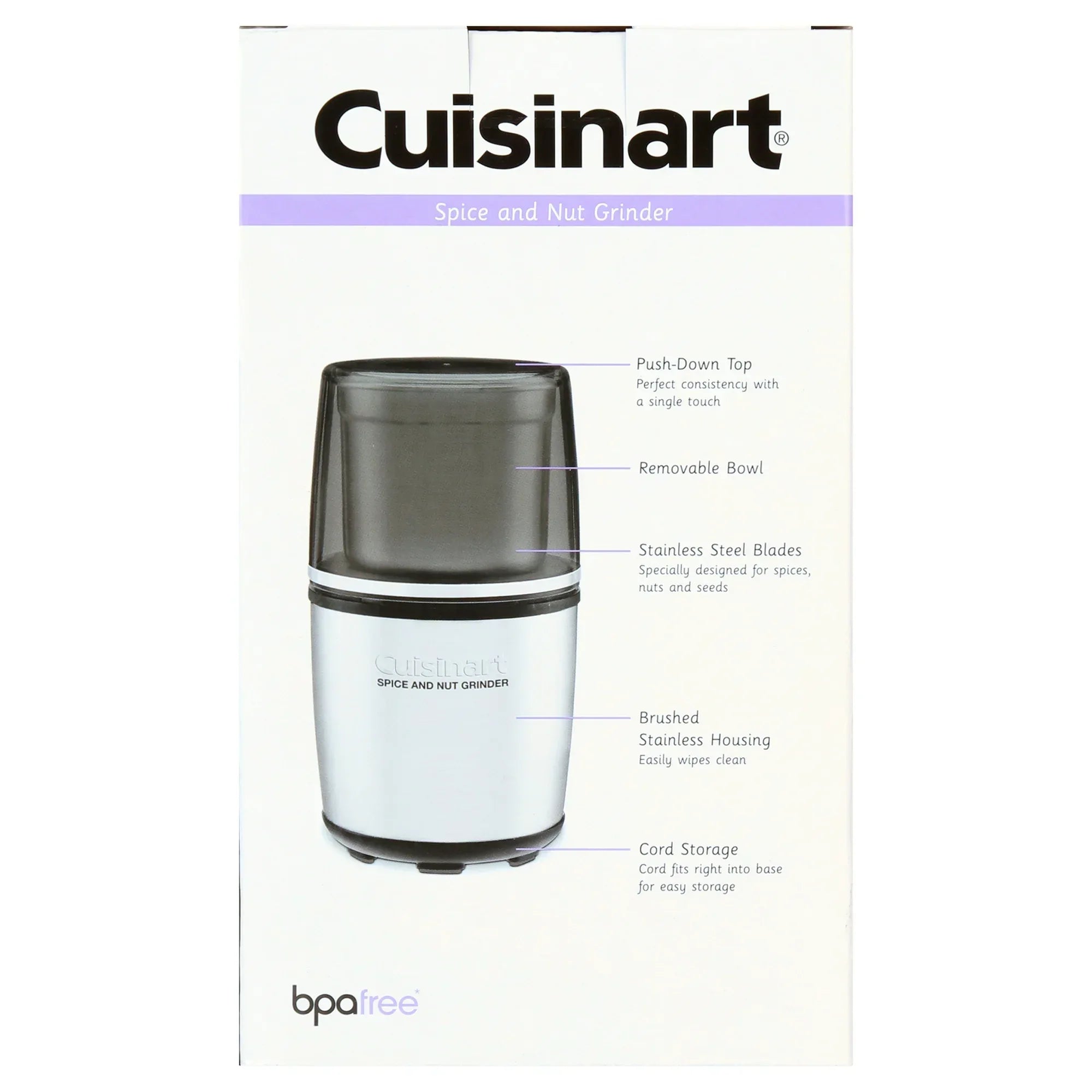 Wholesale Price with free shipping across the USA for Cuisinart Specialty Appliances Spice and Nut Grinder - Manji Distributors
