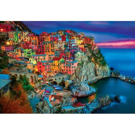 Wholesale Price with free shipping across the USA for Buffalo Games 2000-piece Cinque Terre Interlocking Jigsaw Puzzle - Manji Distributors